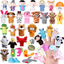 Carica l&#39;immagine nel visualizzatore di Gallery, Joinfun Burattini da Dito 38pcs Messi per i Bambini 32pcs Cartoon Animal... - Ilgrandebazar