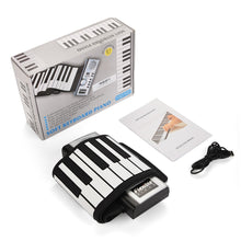Carica l&#39;immagine nel visualizzatore di Gallery, Dilwe Roll Up Piano, Portable 61 Keys Rotolo di Mano per Tastiera... - Ilgrandebazar