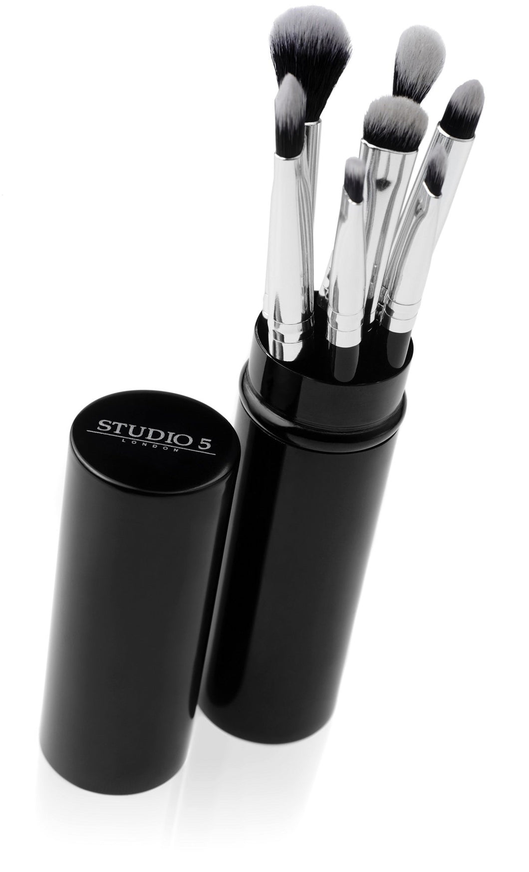 Set Pennelli Occhi Essenziali by Impora London/Travel 7 Compact Eye Brush - Ilgrandebazar