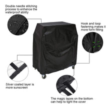 Carica l&#39;immagine nel visualizzatore di Gallery, Essort Copertura Impermeabile per 80x66x100cm Cover barbecue, Nero - Ilgrandebazar