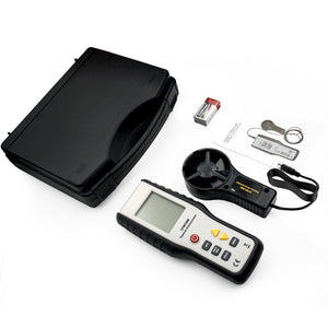 Eray Anemometro Professionale Termometro Digitale Misuratore White and Black - Ilgrandebazar