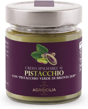 Carica l&#39;immagine nel visualizzatore di Gallery, Agrisicilia Crema Spalmabile al Pistacchio con Pistacchio Verde di Bronte Dop - 200 g