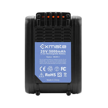 Carica l&#39;immagine nel visualizzatore di Gallery, Exmate 20V 5.0Ah per Worx Batteria WA3551.1 - Ilgrandebazar