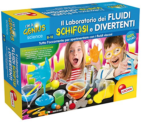 Lisciani Giochi I'm a Genius Laboratorio Fluidi Vischiosi, Multicolore, 62287 - Ilgrandebazar