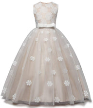 Carica l&#39;immagine nel visualizzatore di Gallery, TTYAOVO Ragazze Spettacolo della Principessa Fiore Dress Bambini Prom Puffy... - Ilgrandebazar