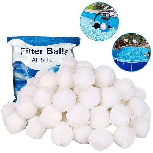 Aitsite 700g 8 Litro Filtro Balls Pool Filtraggio Sand filter 25 kg Filtro...