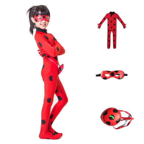 FZCRRDU KOCCAE Miracolosa Coccinella Bambina Cosplay Costume,Costume di... - Ilgrandebazar