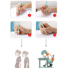 Carica l'immagine nel visualizzatore di Gallery, Impugnatura Matita, Dsaren 4 PZ Ergonomico Matita Grip per taglia unica, Blu - Ilgrandebazar