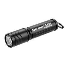 Carica l&#39;immagine nel visualizzatore di Gallery, Olight i3E EOS Torcia Portachiavi Mini Impermeabile IPX8, LED 90 lumens Nero - Ilgrandebazar