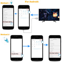 Carica l&#39;immagine nel visualizzatore di Gallery, Phone a HDMI, AMANKA Full HD 1080P MHL a HDMI Adattatore, a - Ilgrandebazar