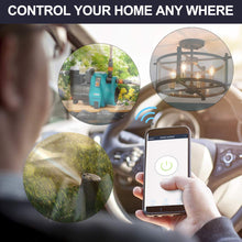 Carica l&#39;immagine nel visualizzatore di Gallery, LoraTap Interruttore WiFi Alexa, Intelligente Telecomando Blue - Ilgrandebazar