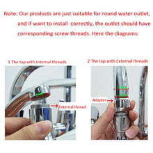 Carica l&#39;immagine nel visualizzatore di Gallery, 2 pezzi Acqua rubinetto LED colorato con 3 colori che cambiano Termica,... - Ilgrandebazar