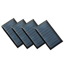 Carica l&#39;immagine nel visualizzatore di Gallery, Set di 4 pezzi NUZAMAS 5V 30mA 53X30mm micro mini pannelli solari a pannello... - Ilgrandebazar