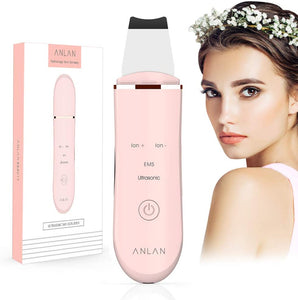 ANLAN Skin Scrubber Dispositivo per Viso Peeling Spazzola Pulizia White