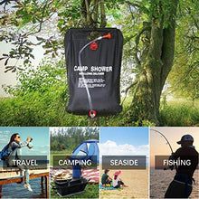 Carica l'immagine nel visualizzatore di Gallery, FANDE Borsa per Doccia Solare, 20L Portatile, Solare...