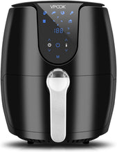 Carica l&#39;immagine nel visualizzatore di Gallery, VPCOK Friggitrice ad Aria Calda con 6 Diversi Programmi di Cottura, Friggitrice ad Aria Senza Olio, Air Fryer Multifunzione 3,5 L, 1500 W Airfryer con LED Touch Screen Senza BPA&amp;PFOA