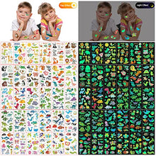 Carica l'immagine nel visualizzatore di Gallery, 400 (30 Fogli) Tatuaggi Per Bambini, Luminous Temporanei, Finti, per Ragazzi, per Regalini Fine Festa Compleanno