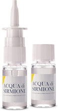Carica l&#39;immagine nel visualizzatore di Gallery, Acqua di Sirmione | Ideale per naso chiuso. Può essere utilizzata con spray nasale o in aerosolterapia. Prodotto 100% naturale, adatto per adulti e bambini. 6 Flaconcini da 15 ml.