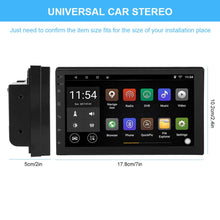 Carica l&#39;immagine nel visualizzatore di Gallery, Android Car Navigation Bluetooth Sereo, 7 Pollici 1 + 16G WiFi default - Ilgrandebazar