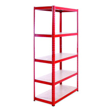 Carica l'immagine nel visualizzatore di Gallery, Scaffale per Garage - Scaffalatura,180cm x 90cm x 45cm - Rosso - 5 Red