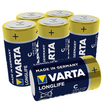 Carica l&#39;immagine nel visualizzatore di Gallery, Varta Longlife C LR14 Batterie alcaline, 1.5 Volt, confezione da 4 pile - Ilgrandebazar