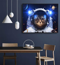 Carica l'immagine nel visualizzatore di Gallery, Puzzle 1000 Pezzi Per Adulti, 「Gatto Spaziale」, Materiali Riciclabili di Alta Qualità e Puzzle con Stampa ad Alta Definizione, Gioco di Famiglia, Team Building, Regalo e Regalo Per Amanti o Amici.