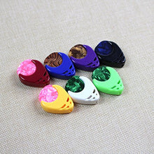 Carica l&#39;immagine nel visualizzatore di Gallery, Plettri da chitarra per musicisti, con porta plettri, confezione 10 - Ilgrandebazar