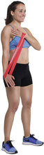 Carica l'immagine nel visualizzatore di Gallery, Fasce Elastiche di Resistenza / Bande Fitness con Guida agli Esercizi, eBook in Italiano e Borsa da Trasporto, Set di 5 Elastici – 5x cinghia, banda, fascia elastica per allenamento di resistenza