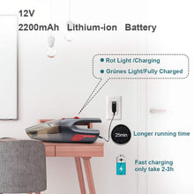 Carica l&#39;immagine nel visualizzatore di Gallery, Aspirabriciole, Aspirabriciole Senza Fili Potente 120W, 4500PA Umido e Secco... - Ilgrandebazar