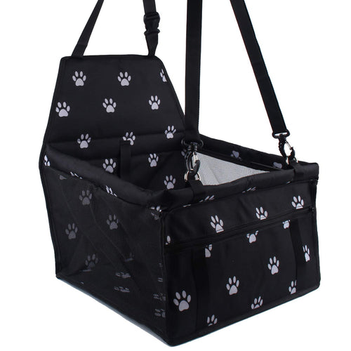 Minve Trasportino da viaggio per auto, cani e gatti, White/Black - Ilgrandebazar