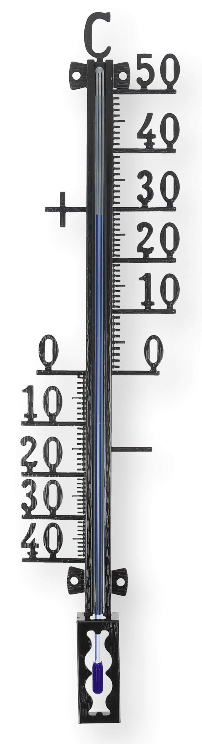 Lantelme 7702 - Termometro analogico da Giardino, in Metallo, 27 cm - Ilgrandebazar