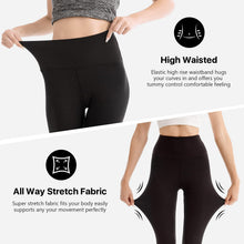 Carica l'immagine nel visualizzatore di Gallery, SINOPHANT - Leggings sportivi da donna con vita alta, elasticizzati, opachi, con controllo pancia, grandi dimensioni, per allenamento, ginnastica, yoga