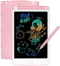 Carica l'immagine nel visualizzatore di Gallery, SCRIMEMO Tavoletta Grafica LCD Scrittura Digitale 8.5 Pollice Colorato,Elettronica Lavagna Cancellabile Tavolo da Disegno Portatile Lavagnetta Doodle per Bambini Insegnante Studenti Progettista (Rosa)