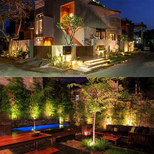 Carica l&#39;immagine nel visualizzatore di Gallery, Luci da Giardino 7W COB, CLY Faretti led, 800LM Bianca Calda 2pcs