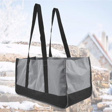 Carica l&#39;immagine nel visualizzatore di Gallery, Borsa a Tracolla Resistente Durevole Legno, Robusta Grigio E Nero - Ilgrandebazar