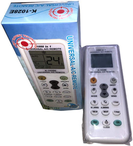 Telecomando Universale per Condizionatori Climatizzatori Compatibile con MITSUBISHI TOSHIBA HITACHI FUJITSU PANASONIC LG SHARP SAMSUNG SANYO, con Schermo Retroilluminato
