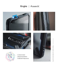 Carica l&#39;immagine nel visualizzatore di Gallery, Ringke Fusion-X Disegnato per Cover Xiaomi Mi 9T (Mi PRO), Space Blue - Ilgrandebazar