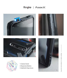 Ringke Fusion-X Disegnato per Cover Xiaomi Mi 9T (Mi PRO), Space Blue - Ilgrandebazar