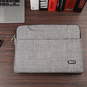 Qishare Multifunzionale Portatile Sottile Luce 15,6-16 pollici, Grigio Linee