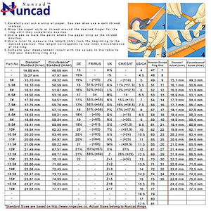 NUNCAD Anello Uomo/Donna/Unisex in Tungsteno Souvenir/Anniversario/Promessa... - Ilgrandebazar
