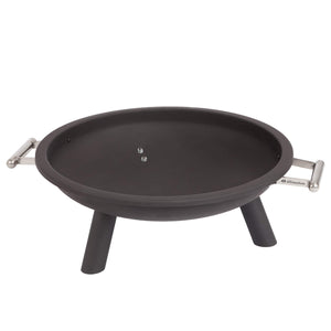 Ultranatura Braciere Vulcano con Impugnature in Acciaio Inossidabile 65 cm - Ilgrandebazar