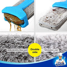 Carica l&#39;immagine nel visualizzatore di Gallery, MR. SIGA Dual Action Self-Wringing Flipping Flat Mop - Wet &amp; Dry Mopping in... - Ilgrandebazar