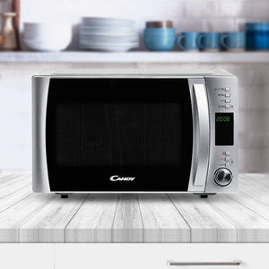 Candy CMXG 22 DS Forno Microonde con Grill, 22 Litri, Argento