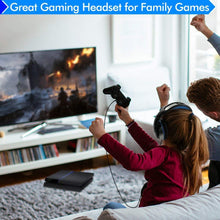 Carica l'immagine nel visualizzatore di Gallery, Beexcellent GM-3, Cuffie Gaming Super Confortevole con Microfono e Stereo Bass per Xbox One PS4 PC Smartphone, 3.5mm, Blu