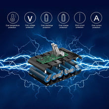 Carica l&#39;immagine nel visualizzatore di Gallery, Batteria per Dyson V8, FLYLINKTECH Batteria di ricambio 6000mAh Dyson V8 SV10 Batteria agli ioni di litio per Dyson V8 Absolute Fluffy Animal SV10 Aspirapolvere portatile senza fili con