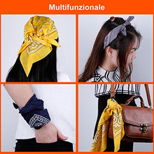Carica l'immagine nel visualizzatore di Gallery, Anpro 12 Pezzi Bandane Multicolori per Cappelli,Bandana Capelli,... - Ilgrandebazar