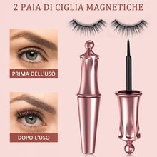 Carica l'immagine nel visualizzatore di Gallery, Ciglia Magnetiche, Con Eyeliner Magnetico Impermeabile Senza Gel e Ciglia Magnetiche 3d Riutilizzabili