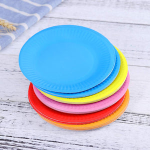 Toyvian, 100 Piatti di Carta USA e Getta 15.5 x x 0.1 cm, Come Mostrato - Ilgrandebazar