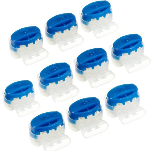 10x Connettore cavo Scotchlok 3M per Bosch Indego Blu - Ilgrandebazar