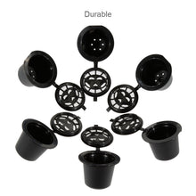 Carica l&#39;immagine nel visualizzatore di Gallery, Lictin Capsule per Caffè Ricaricabili Nespresso, 6 Tazze +2 Nero - Ilgrandebazar